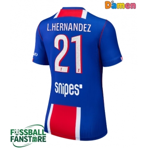 Paris Saint-Germain Lucas Hernandez #21 Replik Heimtrikot Damen 2026-27 Kurzarm